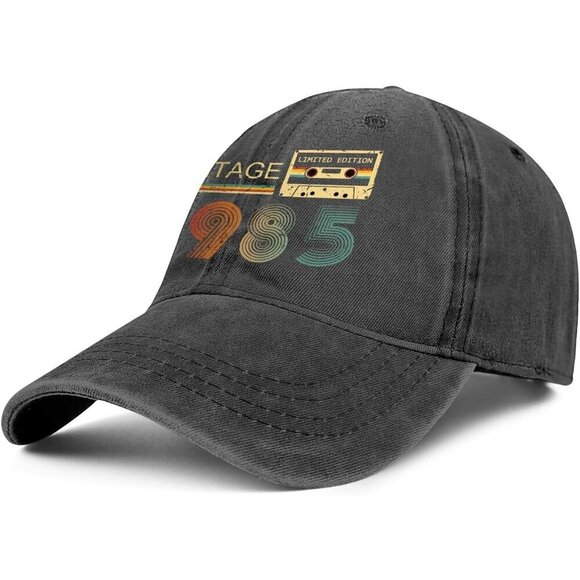 Vintage 1985 Baseball Cap 40th Birthday Gift Unisex Adjustable Sun Protection main image 4